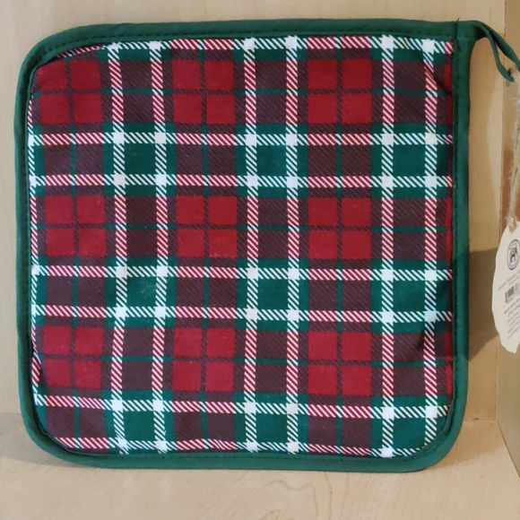Tartan potholder - Picture 1 of 1